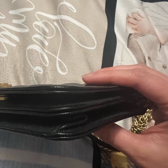 SOLD Chanel Boy Black Caviar Wallet on Chain - Picture 8 of 11